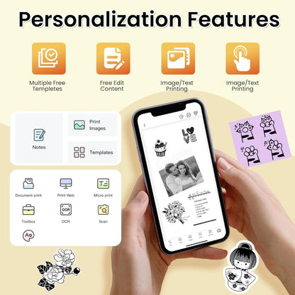 M2 Mini Impresora Térmica Portátil Bluetooth & WiFi – Imprime Donde Quieras 🖨️📱