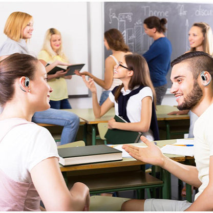 Auriculares Traductores En Tiempo Real Negros