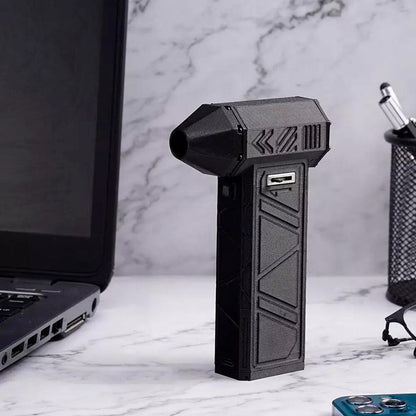 Mini Soplador Aspirador Turbo Potente 130000 RPM Portátil Revcargable