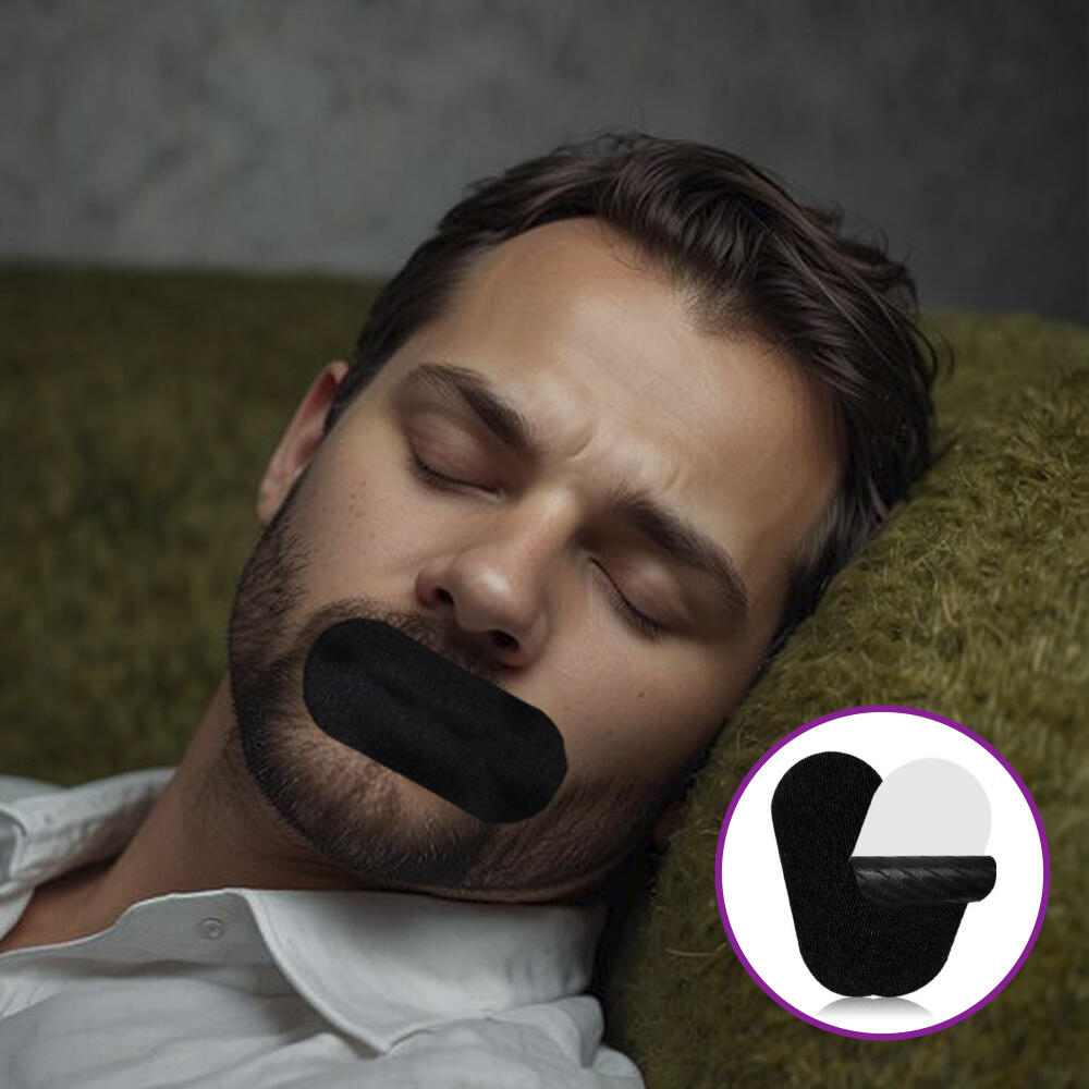 Tiras Bucales Antirronquidos, 90 Tiras para Dormir Antirronquidos