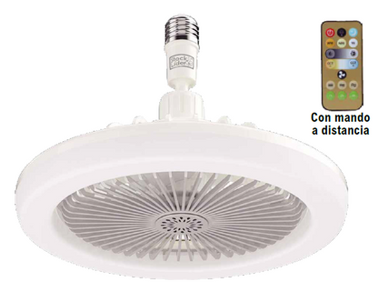 Lámpara LED con ventilador